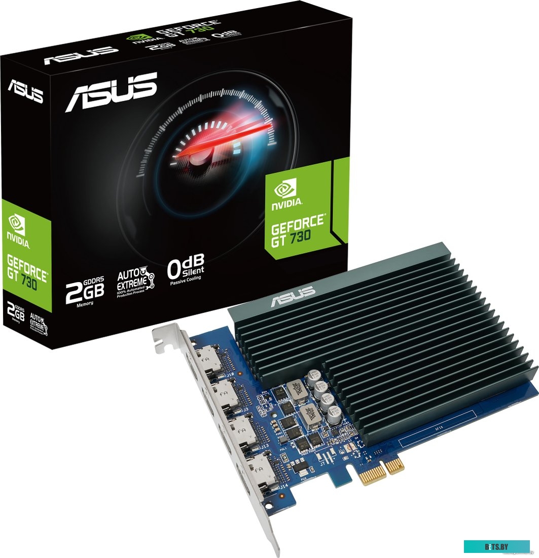 Видеокарта Asus GeForce GT 730 2GB GDDR5 GT730-4H-SL-2GD5