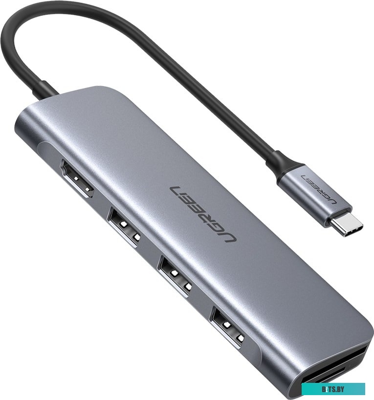 Концентратор USB (Хаб) Ugreen CM195 70410