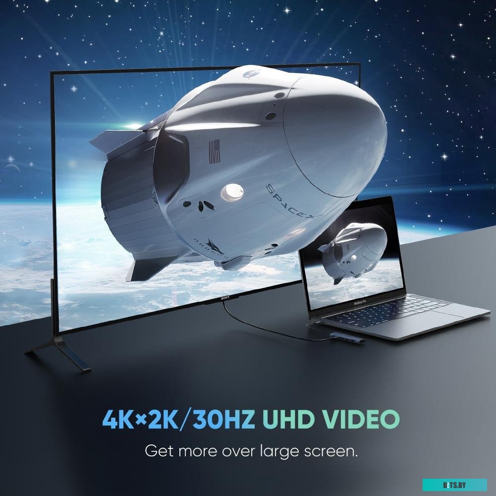 Концентратор USB (Хаб) Ugreen CM195 70410