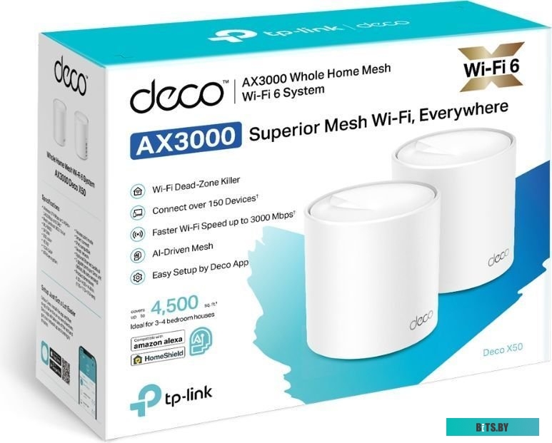 Wi-Fi система TP-Link Deco X50 (2 шт)