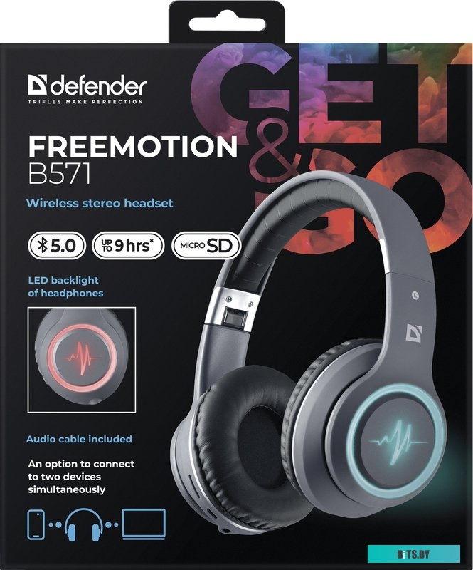 Наушники (Гарнитура) Defender FreeMotion B571 <63571>