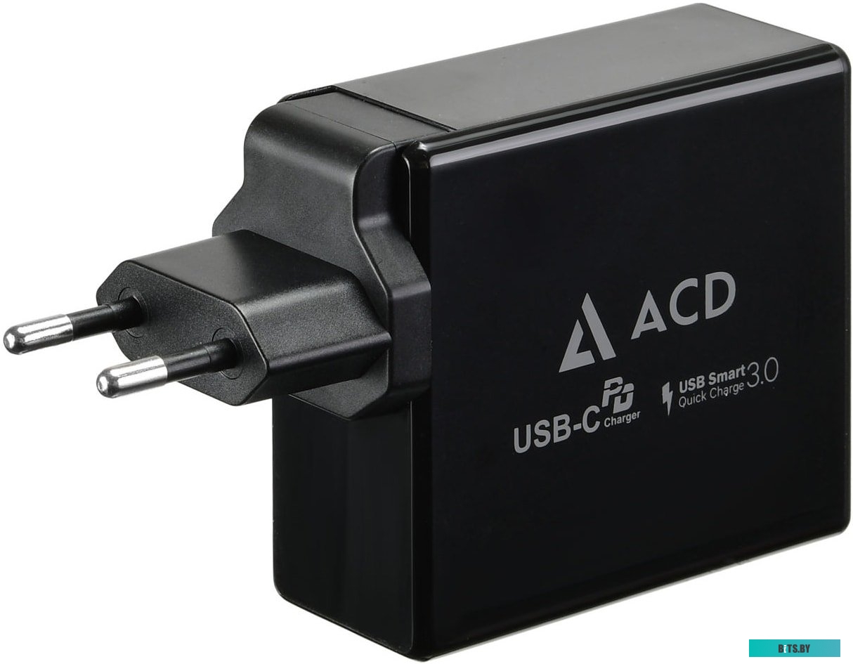 Сетевое зарядное ACD ACD-P602W-V1B