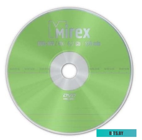 DVD-RW диск Mirex 4.7Gb 4x UL130032A4S (1 шт.)