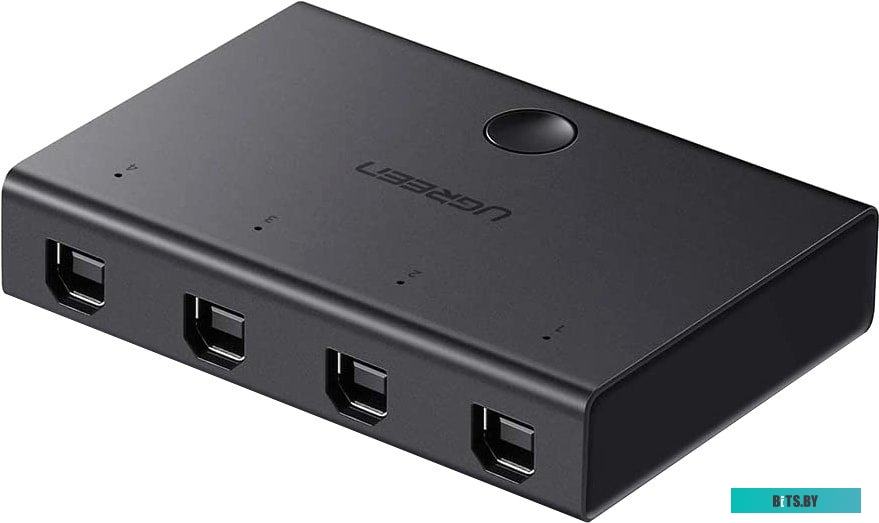 Адаптер Ugreen Sharing Switch 30346 USB Type-A - 4 x USB Type-B (1.5 м, черный)