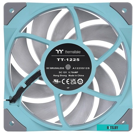 Вентилятор для корпуса Thermaltake ToughFan 12 Turquoise High CL-F117-PL12TQ-A