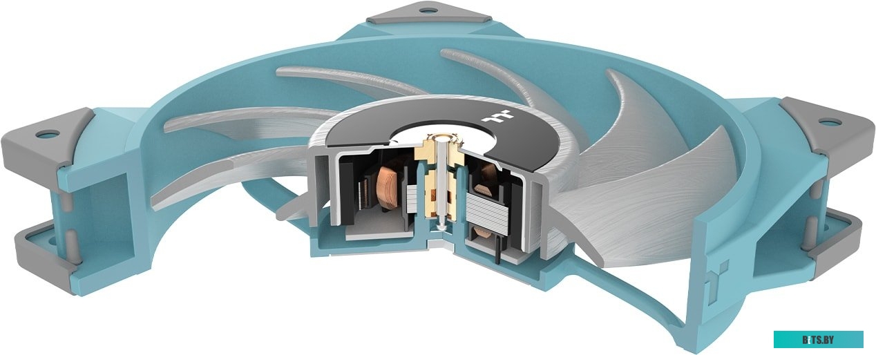 Вентилятор для корпуса Thermaltake ToughFan 12 Turquoise High CL-F117-PL12TQ-A