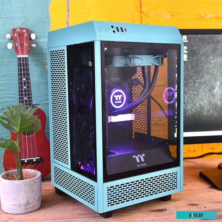 Вентилятор для корпуса Thermaltake ToughFan 12 Turquoise High CL-F117-PL12TQ-A