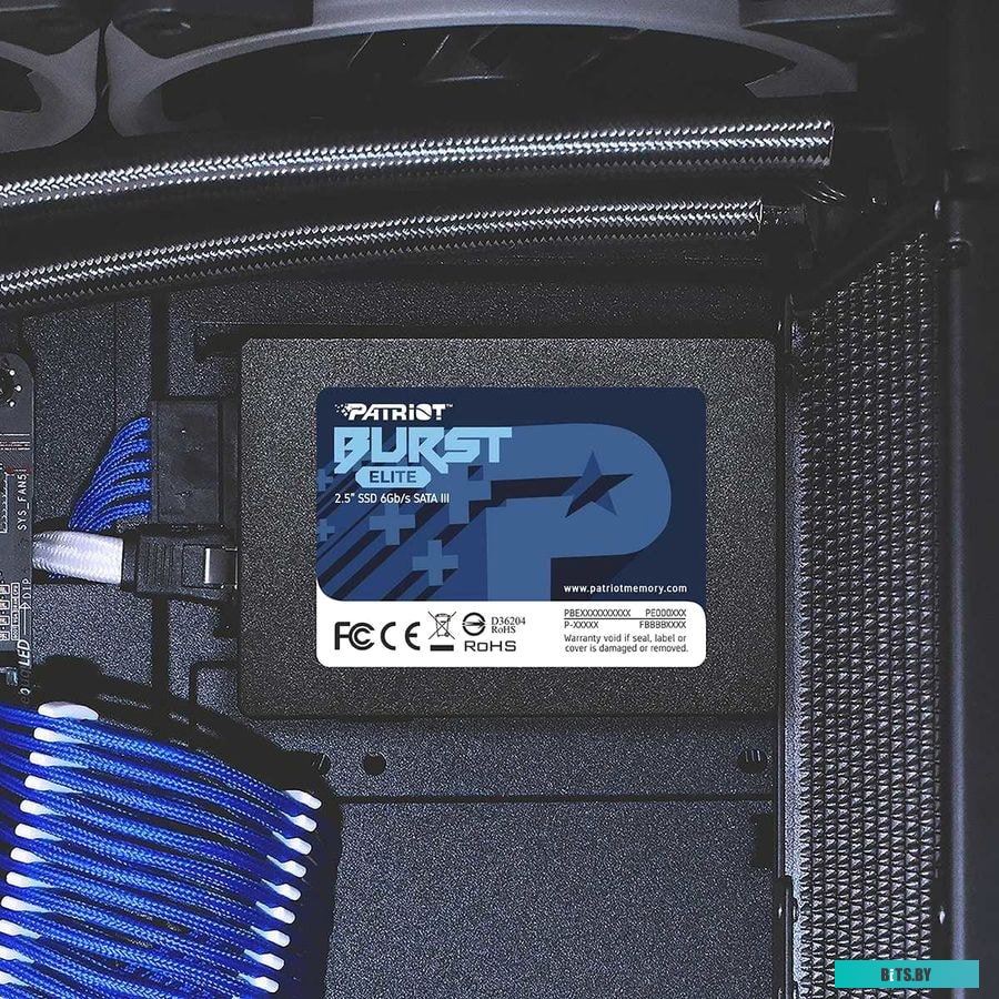 SSD Накопитель Patriot Burst Elite 120GB PBE120GS25SSDR
