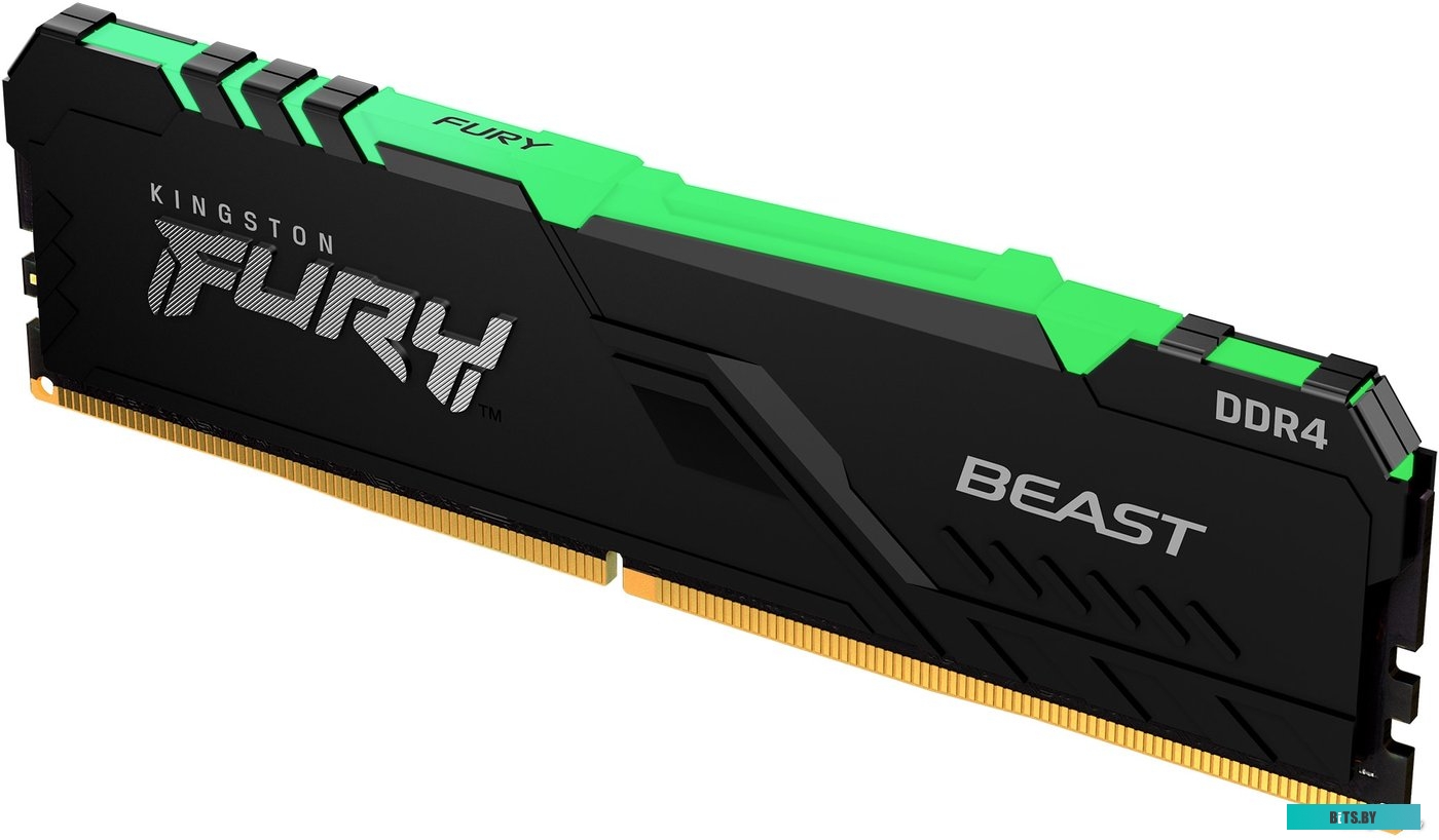 Модуль памяти Kingston FURY Beast RGB 16GB DDR4 PC4-21300 KF426C16BBA/16