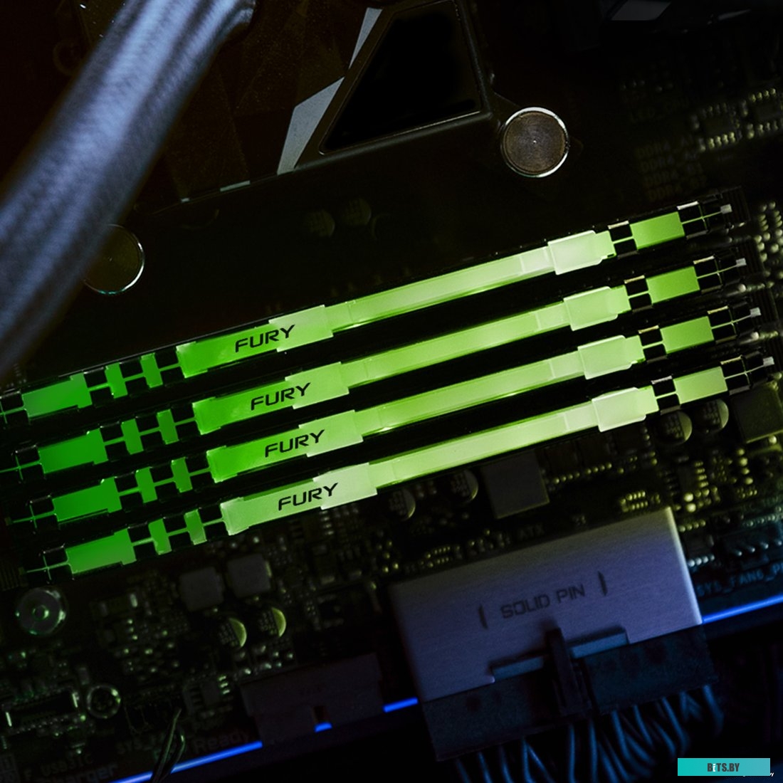 Модуль памяти Kingston FURY Beast RGB 16GB DDR4 PC4-21300 KF426C16BBA/16