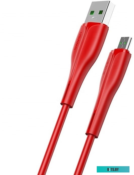 Кабель Usams U38 MicroUSB US-SJ375 (красный) <SJ375USB03>