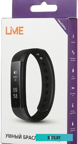 Фитнес-браслет Lime 115 (черный)