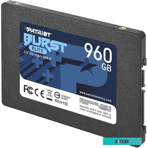 SSD Накопитель Patriot Burst Elite 960GB PBE960GS25SSDR