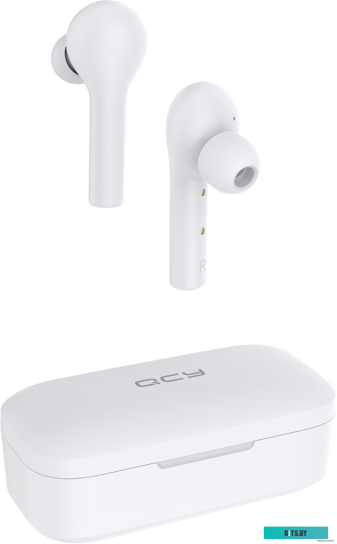 Наушники (Гарнитура) QCY T5 (белый)