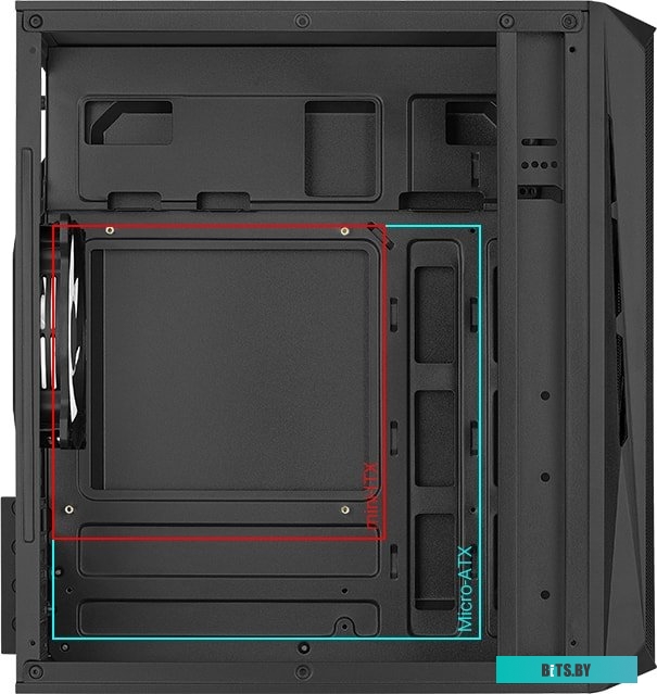 Корпус AeroCool CS-107 CS-107-A-BK-V1
