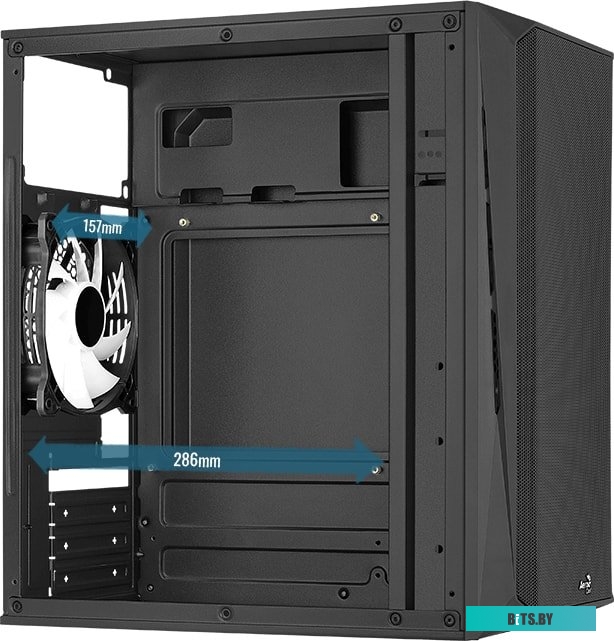 Корпус AeroCool CS-107 CS-107-A-BK-V1