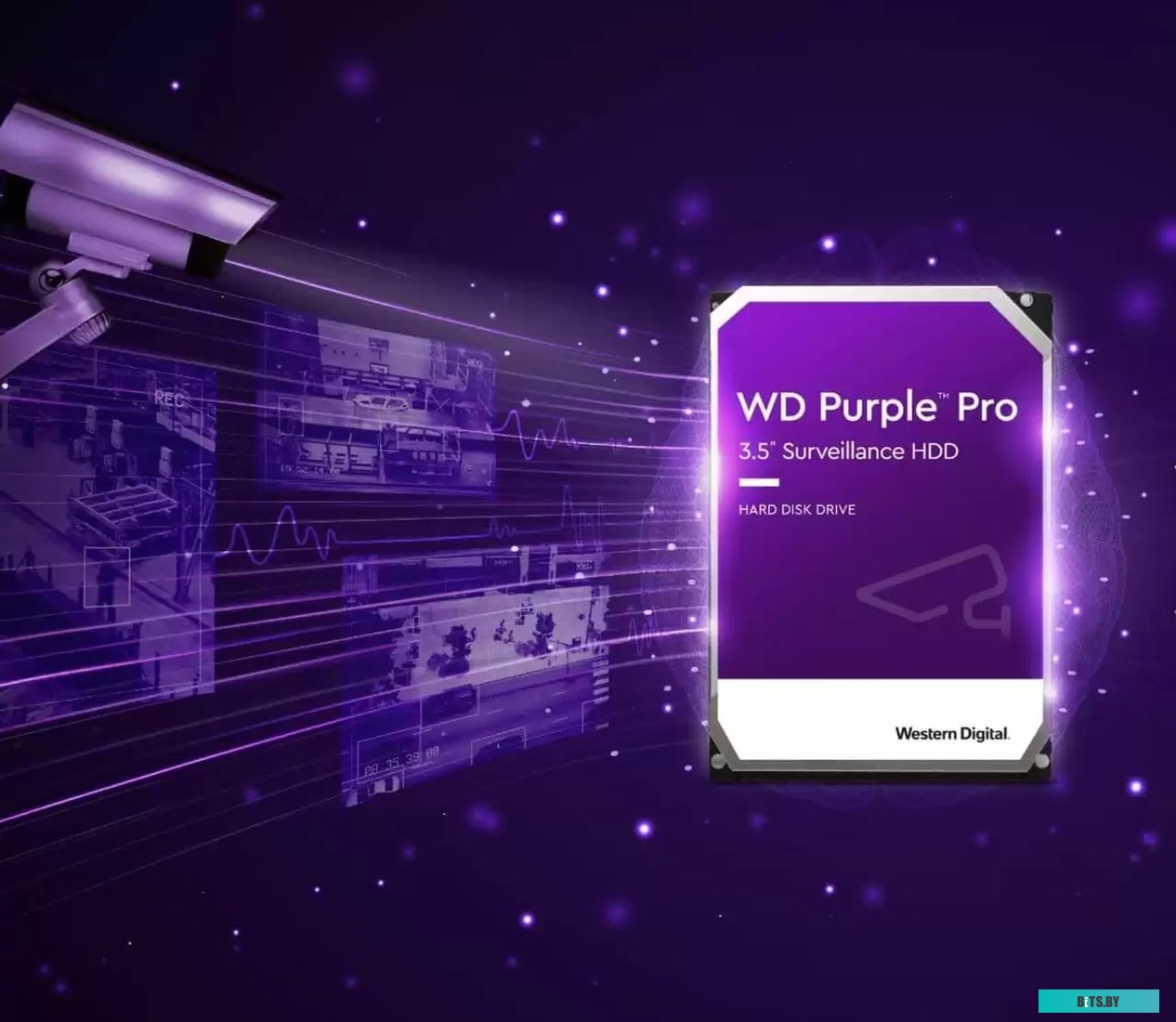 Жесткий диск WD Purple Pro 18TB WD181PURP