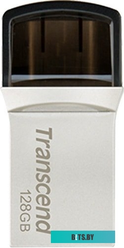 USB накопитель (Флешка) Transcend JetFlash 890S USB3.1 + Type-C 128GB <TS128GJF890S>