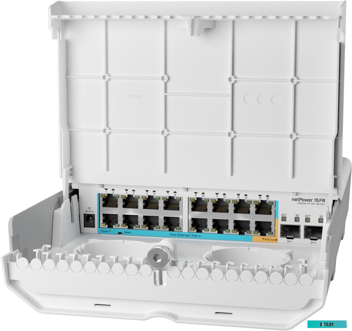 Коммутаторы Mikrotik netPower 15FR CRS318-1FI-15FR-2S-OUT