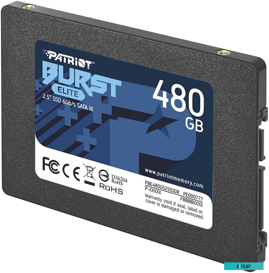 SSD Накопитель Patriot Burst Elite 480GB PBE480GS25SSDR