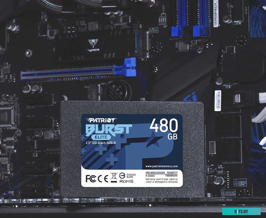 SSD Накопитель Patriot Burst Elite 480GB PBE480GS25SSDR