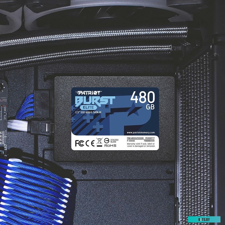 SSD Накопитель Patriot Burst Elite 480GB PBE480GS25SSDR
