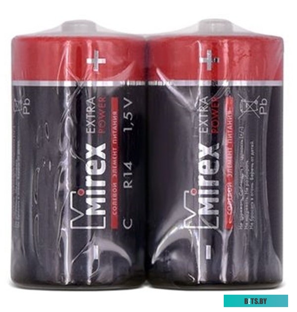 Батарейки Mirex Extra Power C 2 шт 23702-ER14-S2