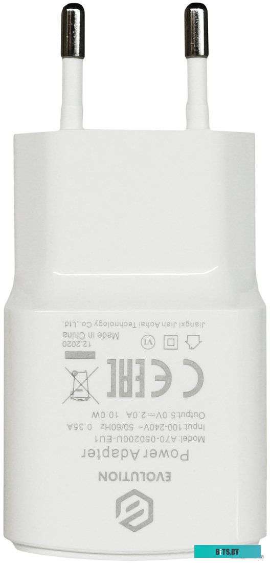 Сетевое зарядное Evolution A70 -050200U-EU1