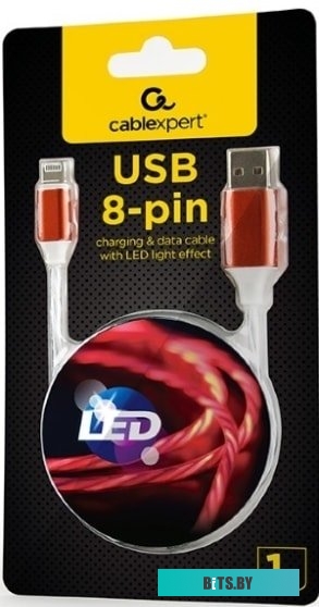 Кабель Cablexpert CC-USB-8PLED-1M