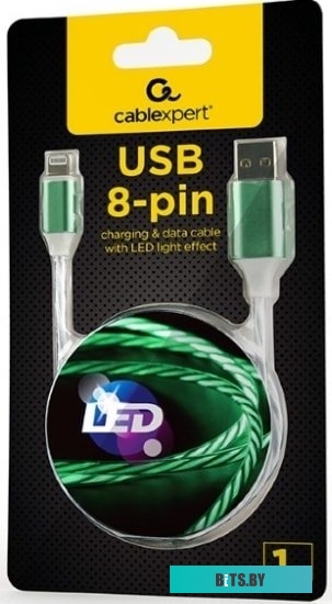 Кабель Cablexpert CC-USB-8PLED-1M