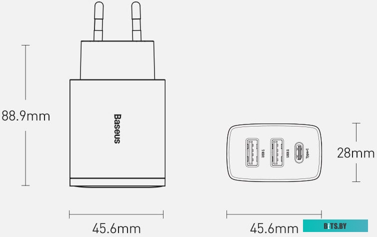 Сетевое зарядное Baseus CCXJ-E01