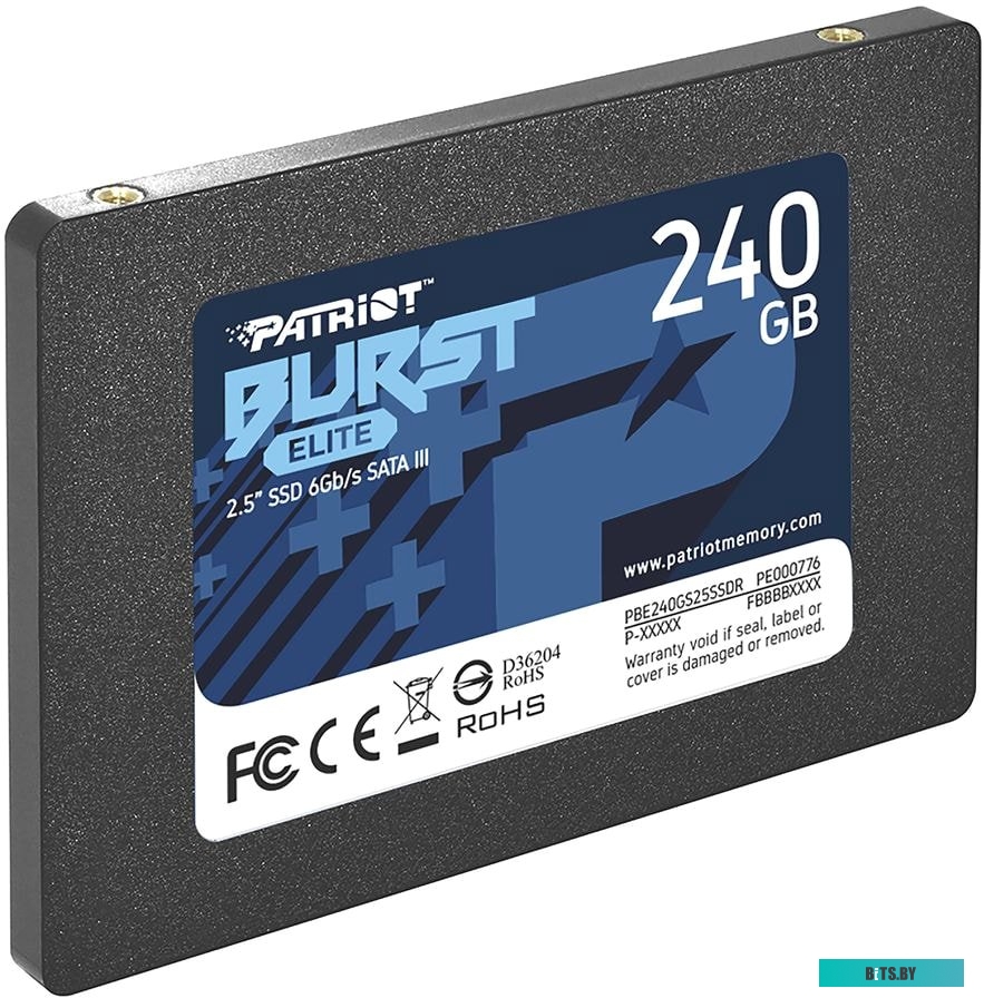 SSD Накопитель Patriot Burst Elite 240GB PBE240GS25SSDR