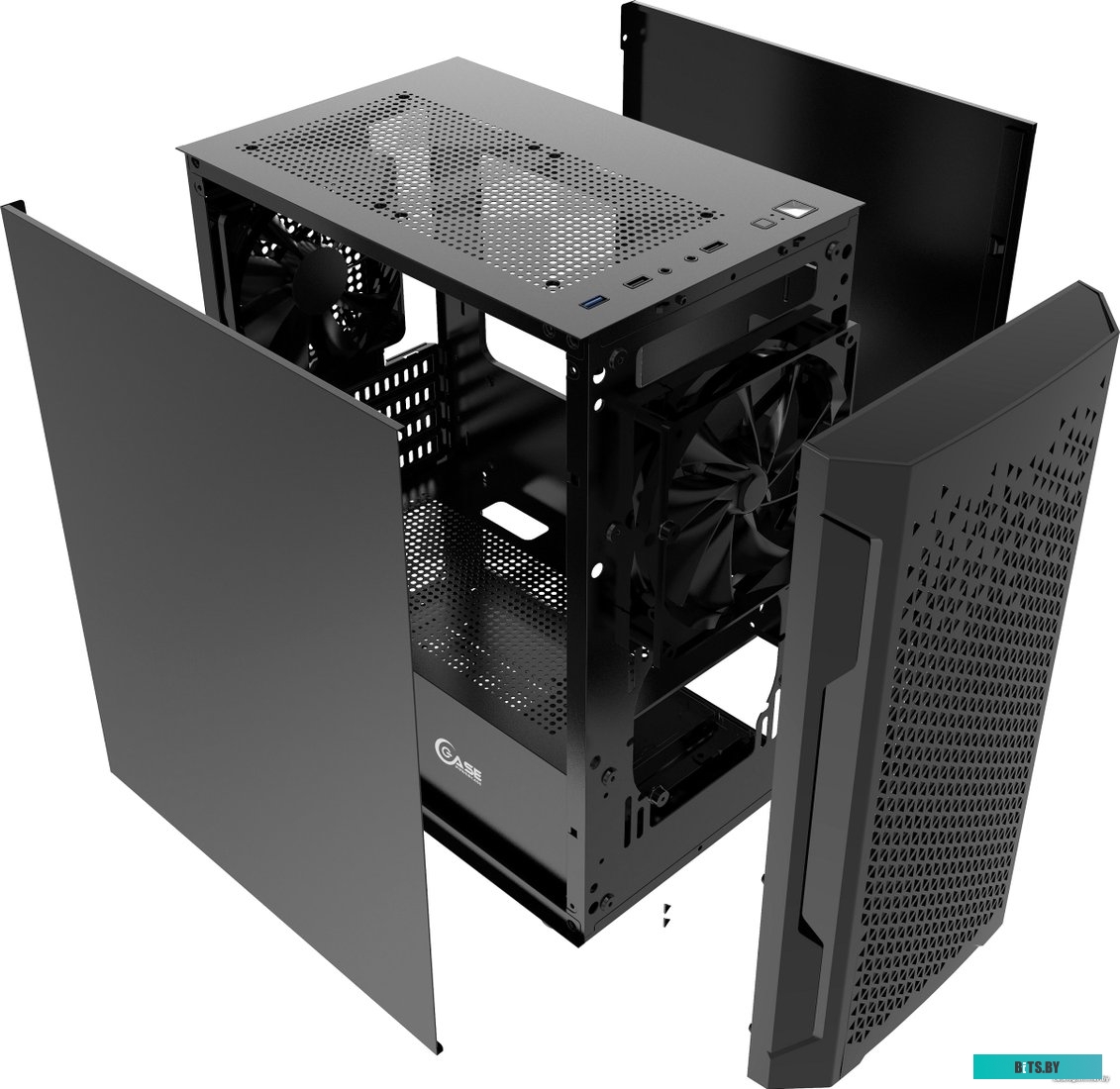Корпус PowerCase Mistral Micro Z2B SI <CMIMZB-F2SI>