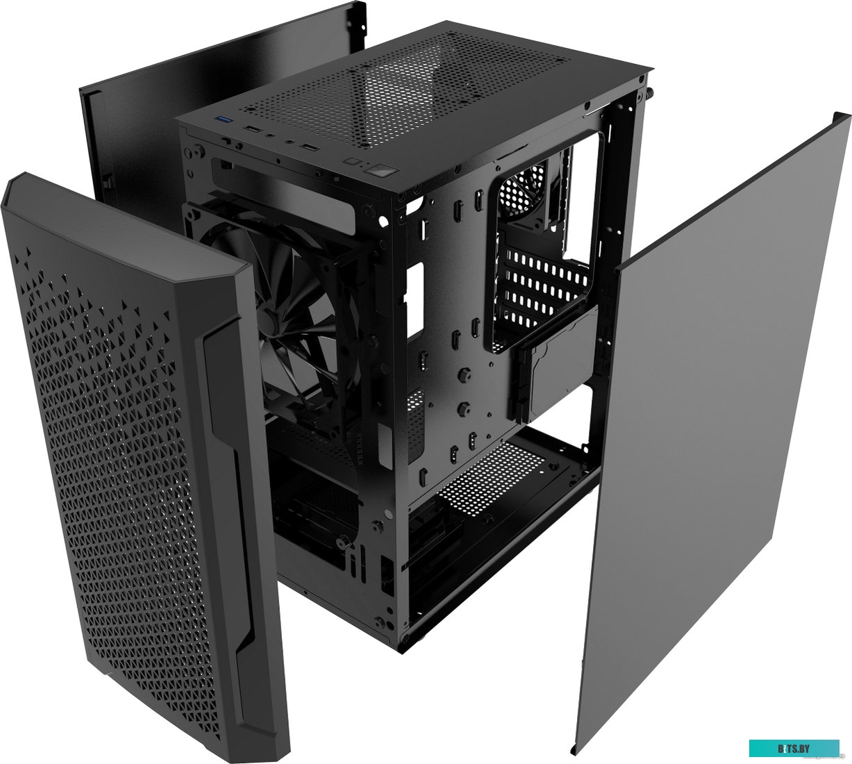 Корпус PowerCase Mistral Micro Z2B SI <CMIMZB-F2SI>