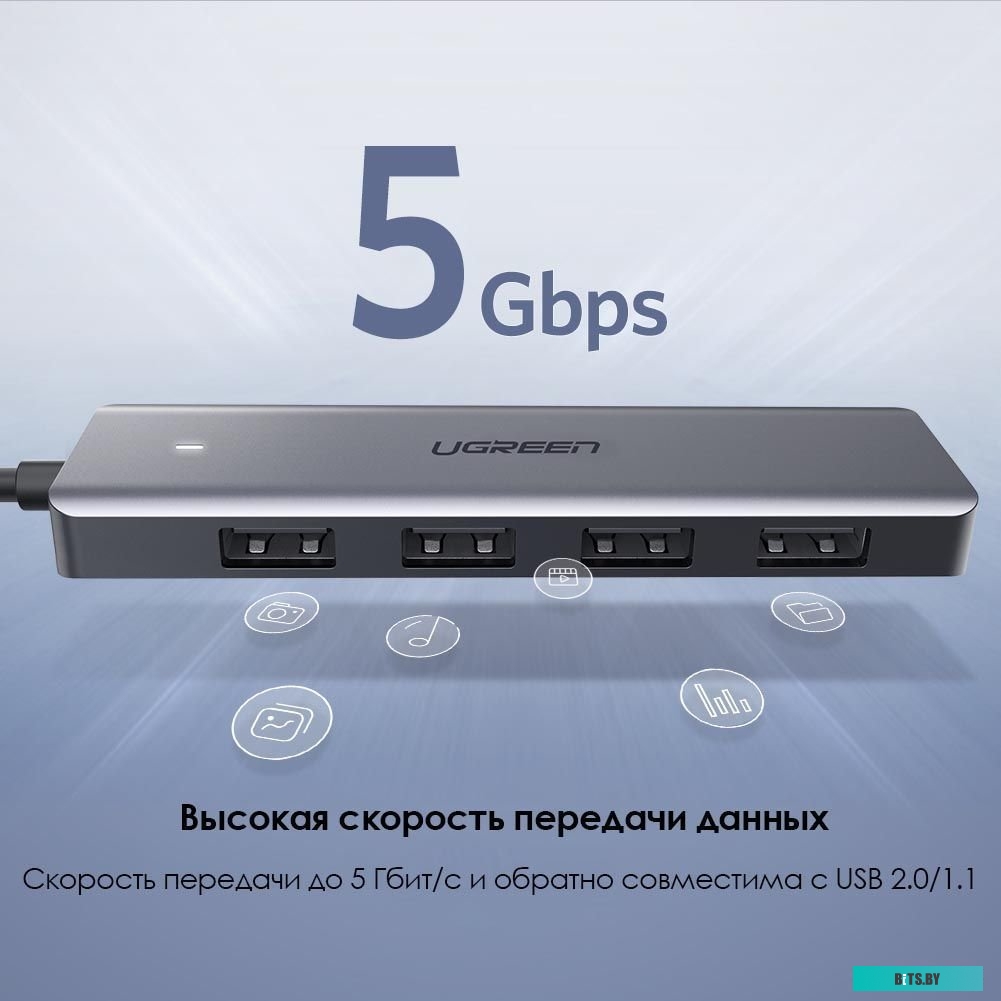 USB-хаб Ugreen CM219 50985