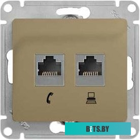 Розетка Schneider Electric Glossa GSL000485 (титан)
