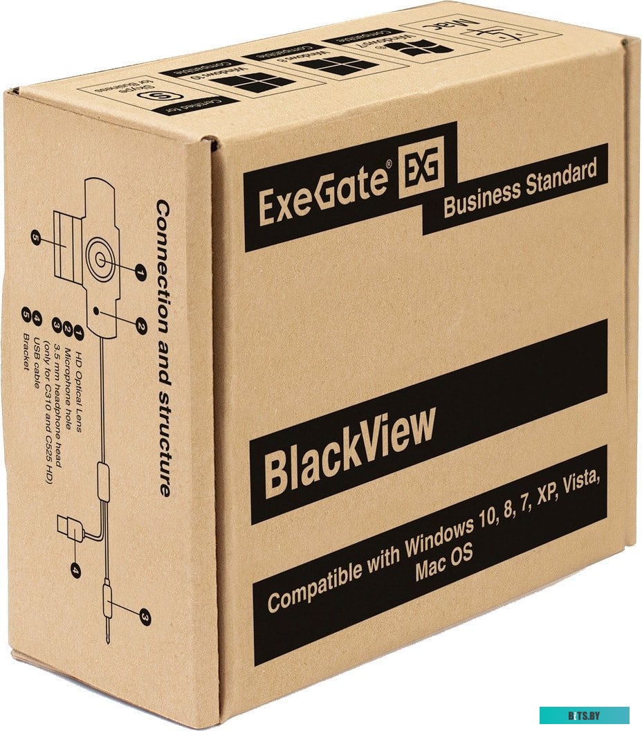 Веб-камера ExeGate BlackView C615 FullHD <EX287387RUS>