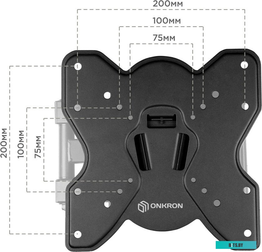 Кронштейн Onkron NP23 (черный)