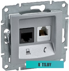 Розетка компьютерная Schneider Electric Sedna SDN5100160