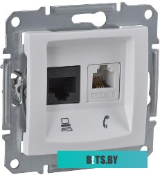 Розетка компьютерная Schneider Electric Sedna SDN5100121