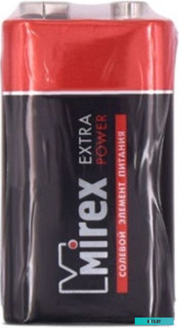 Батарейка Mirex Extra Power 9V 1 шт 23702-6F22-S1