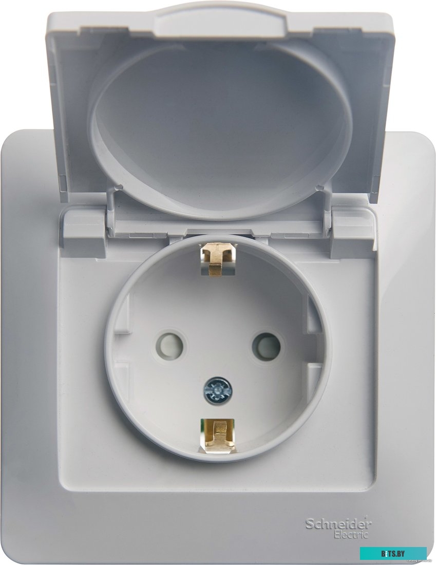 Розетка Schneider Electric Glossa GSL000146 (белый)
