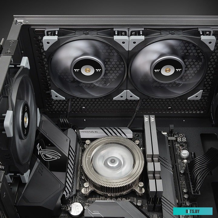 Вентилятор для корпуса Thermaltake ToughFan Turbo CL-F121-PL12GM-A