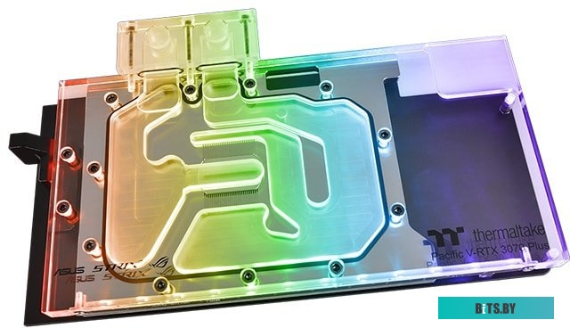 Водоблок для видеокарты Thermaltake Pacific V-RTX 3070 Plus ASUS ROG CL-W312-CU00SW-A