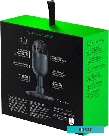 Микрофон Razer Seiren Mini черный <RZ19-03450100-R3M1>