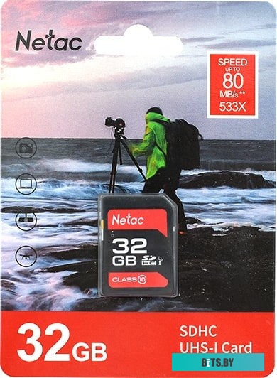 Карта памяти Netac P600 32GB NT02P600STN-032G-R