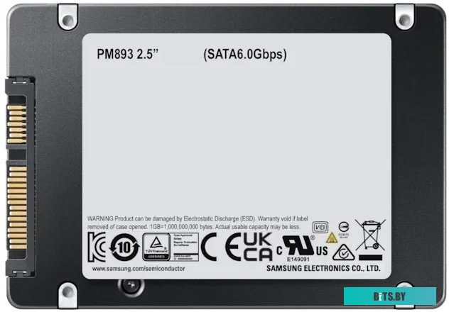 SSD Накопитель Samsung PM893 7.68TB MZ7L37T6HBLA-00A07