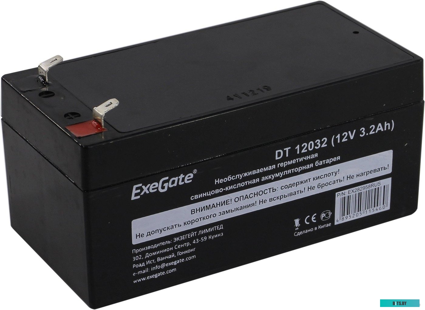 Аккумулятор для ИБП ExeGate DT 12032 (12В/3.2 А·ч) <EX282958RUS>