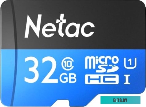 Карта памяти Netac P500 Standard 32GB NT02P500STN-032G-R + адаптер