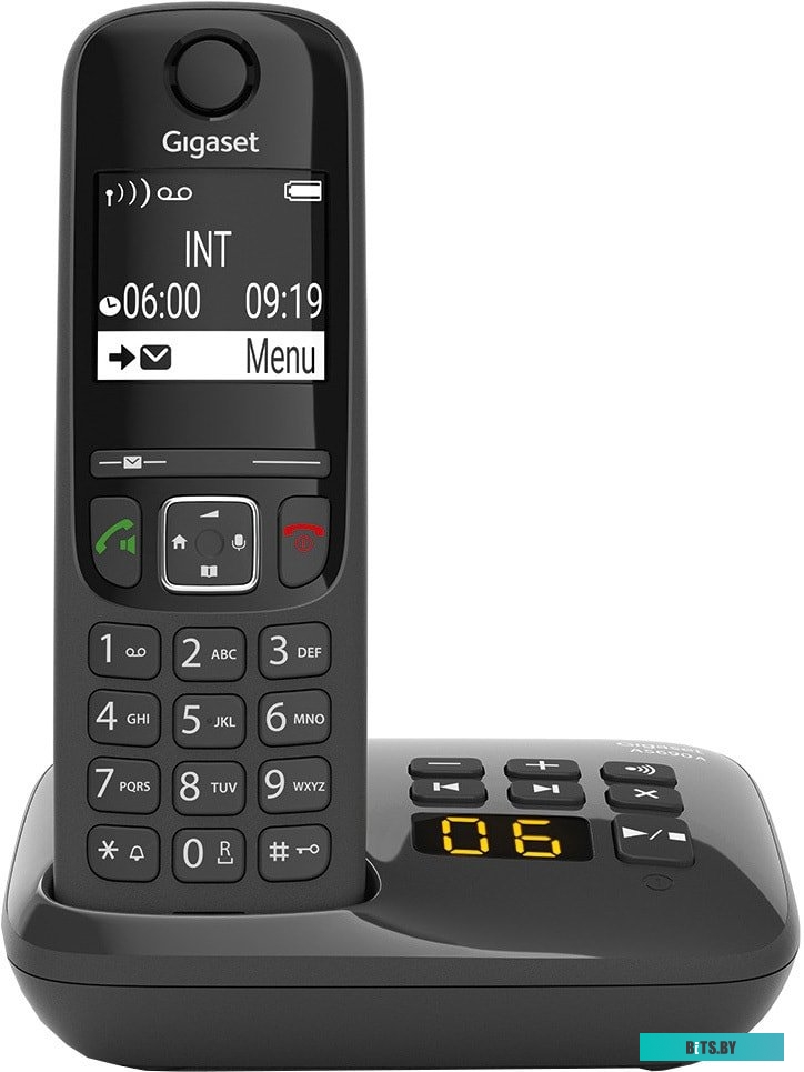 Радиотелефон Gigaset AS690A (черный) S30852-H2836-M201